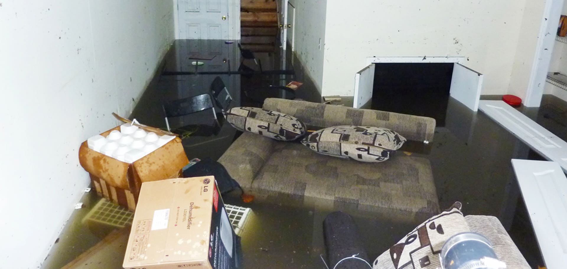 flooded basement could have been prevent with flo