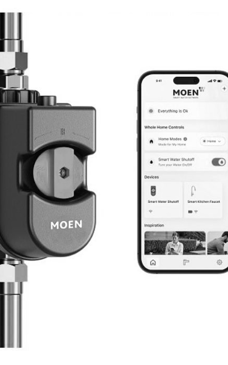 moen flo install and monitoring from smart phone